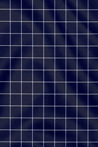 Men's Navy Blue Grid Checkered Shirt - Smart Casual Button-Down