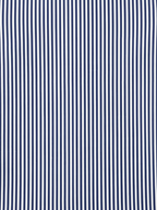 Men’s Royal Blue & White Vertical Stripe Regular Fit Formal Casual Shirt, Full & Half Sleeve