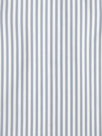 Men's White & Light Grey Striped Regular Fit Formal Shirt | Full & Half Sleeve
