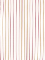 Men's White Red & Mustard Striped Regular Fit Formal Shirt | Full & Half Sleeve