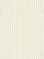 Men's White Gold Pinstripe Regular Fit Formal Shirt | Full & Half Sleeve