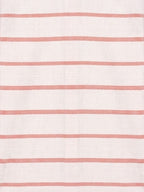 Men's Off White & Coral Red Windowpane Checked Regular Fit Formal Shirt | Full & Half Sleeve