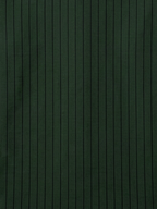 Men's Dark Forest Green Pinstripe Shirt Regular Fit Premium Formal Casual Wear