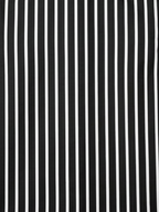 Men's Black & White Striped Regular Fit Formal Shirt | Full & Half Sleeve
