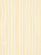 Men’s Butter Yellow & White Pinstripe Regular Fit Formal Shirt | Full & Half Sleeve