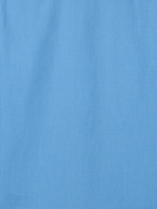 Men’s Cerulean Blue Textured Regular Fit Formal Casual Shirt, Full & Half Sleeve