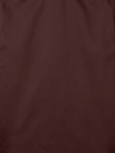 Men’s Dark Oxblood Maroon Satin-Finish Regular Fit Formal Shirt, Full & Half Sleeve
