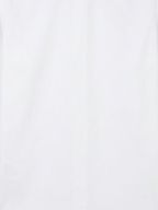 Men’s Bright White Solid Regular Fit Formal Casual Shirt, Full & Half Sleeve